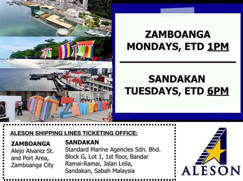 MANILA TO ZAMBOANGA BY FERRY (Schedule and Rates).